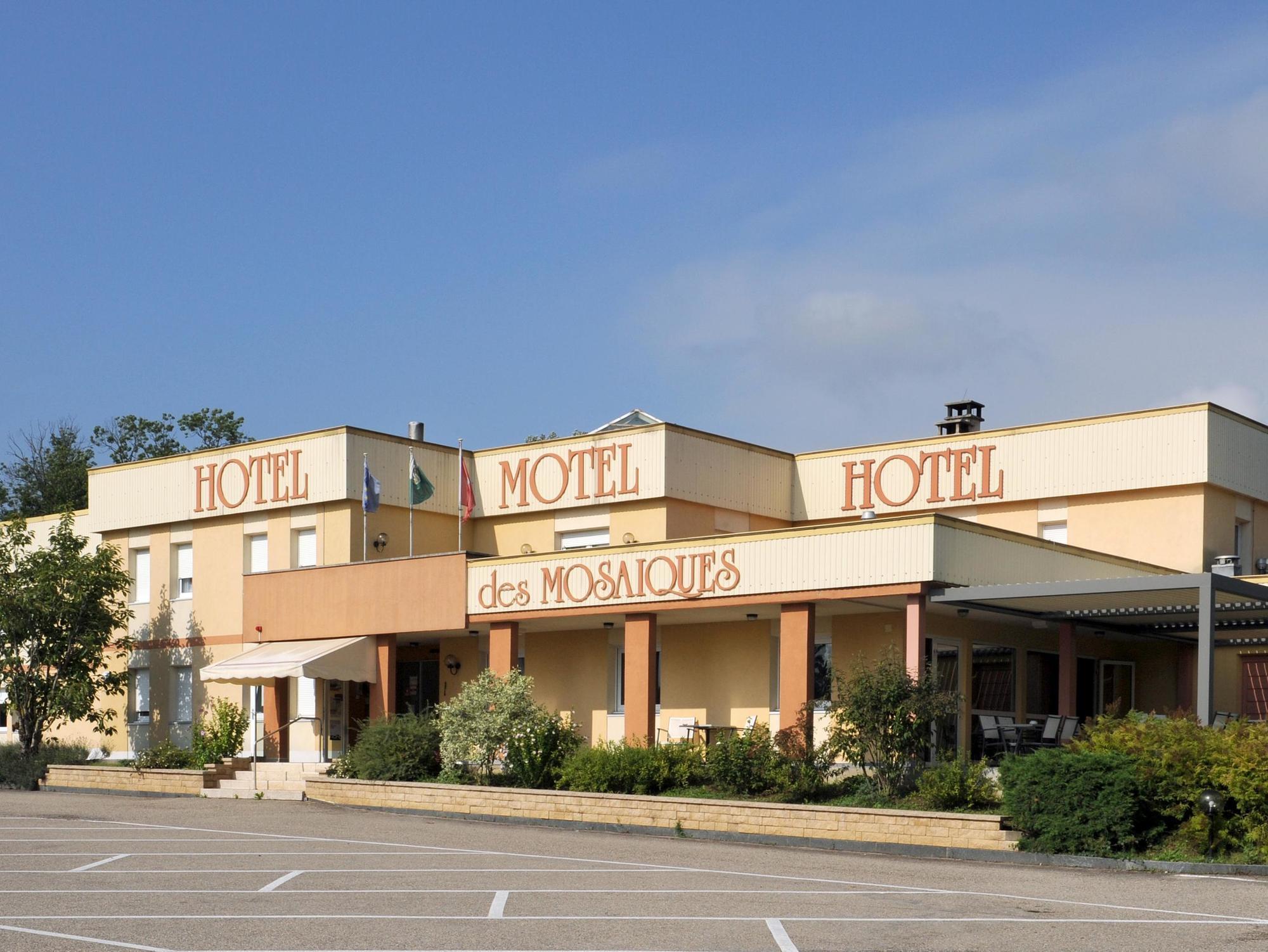 Hotel Des Mosaiques Orbe Exteriör bild