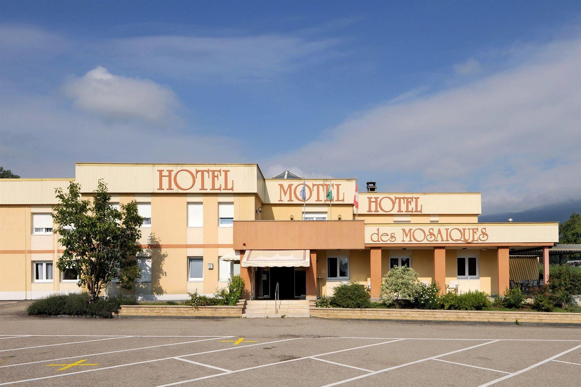 Hotel Des Mosaiques Orbe Exteriör bild